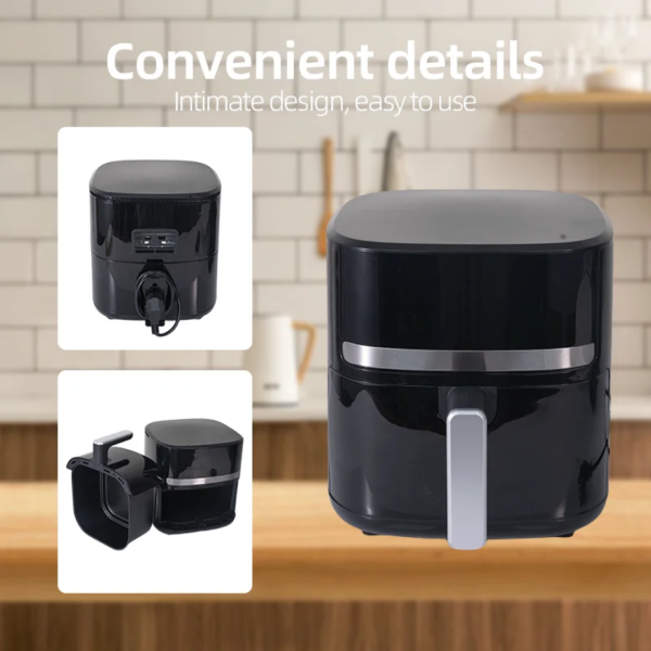 Home Musk Digital Air Fryer Model 7L Oil Free Professional