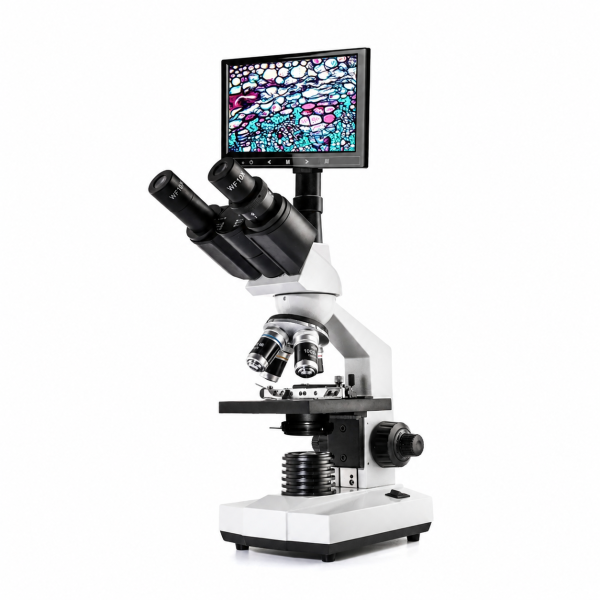 Blood Morphology Analysis Microscope with 9-Inch HD Display Screen