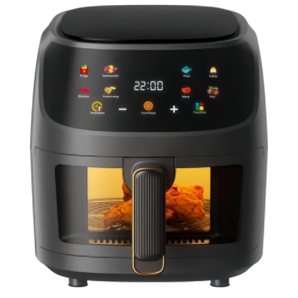 Home Musk ​Smart Digital Air Fryer (5.5L) with Panoramic Visual Basket