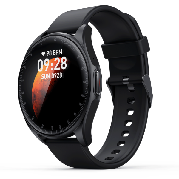 TECNO Watch 3 Smartwatch – 1.39″ Circular Display, Bluetooth Calling, 110+ Sports Modes, IP68 – Black