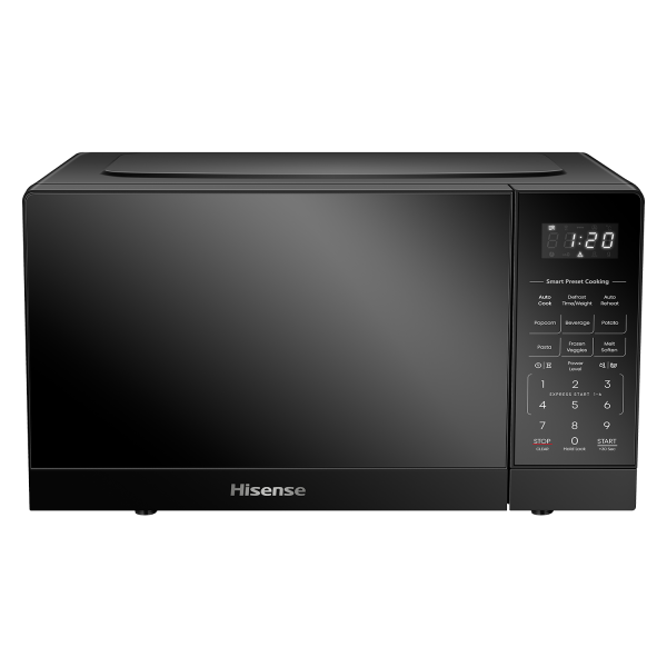 Hisense 20L Solo Digital Microwave Oven (H20MOMWS11) – 700W, Echo Reflection Design & Smart Cook