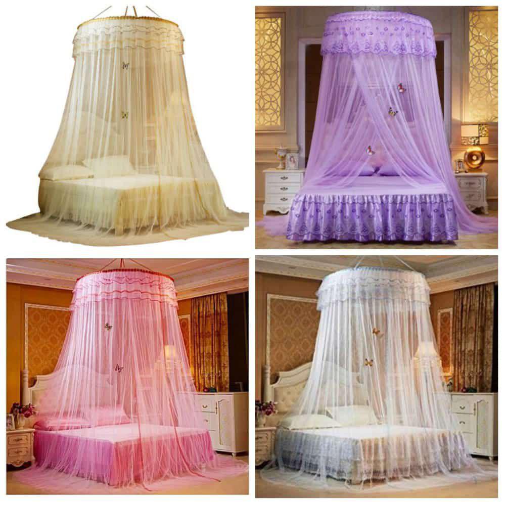 Round Mosquito Net Double Bed 5X6 & 4X6