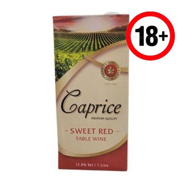 By Caprice Sweet Red Wine 1 Litre