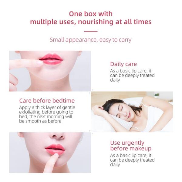 Cherry Blossom Lip Mask Collagen Hydrating Patch