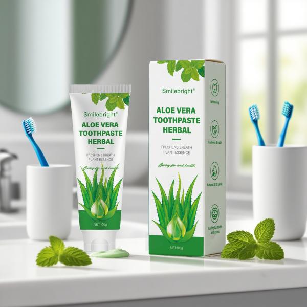 Smilebright Aloe Vera Herbal Toothpaste