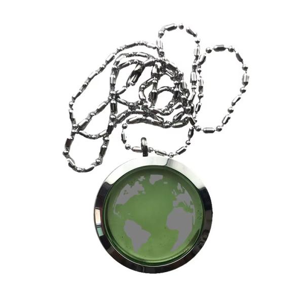 Bio Glass Alpha Spin 3500ions Disc Energy Pendant