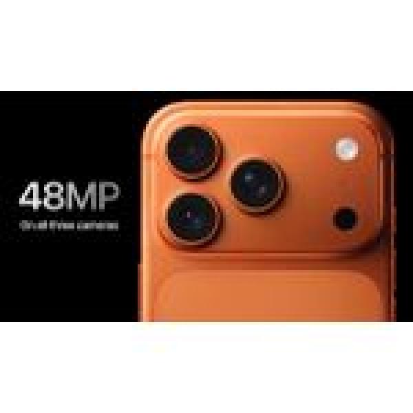 Apple iPhone 17 Pro Max, 6.9", 256GB Cosmic Orange