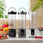 Rechargeable portable juice blender