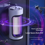 Aurora 4W Purple-Light Electric Mosquito Killer Lamp with Handle – Plug-In or Rechargeable