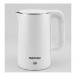 Marado 2.3L Electric Kettle Percolator – 2000W, White & Pink