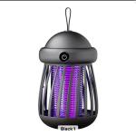 Portable UV Mosquito Killer Lamp – 3000V Stainless-Steel Electric Bug Zapper for Tabletop or Hanging Use