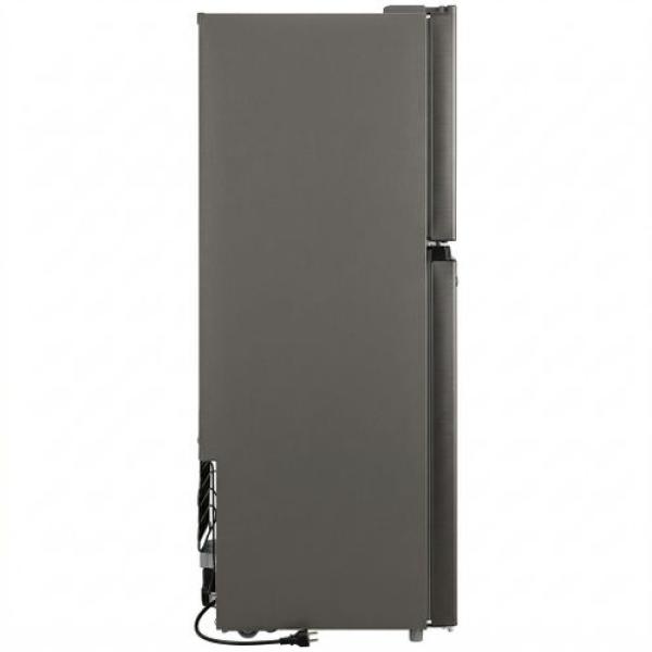 Midea 187L Double Door Top Mount Refrigerator (MDRT187) – Low Frost, Big Crisper & Lock (Black)