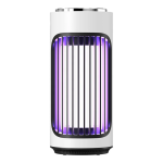 Aurora 4W Purple-Light Electric Mosquito Killer Lamp with Handle – Plug-In or Rechargeable