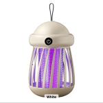 Portable UV Mosquito Killer Lamp – 3000V Stainless-Steel Electric Bug Zapper for Tabletop or Hanging Use