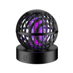 365nm USB-C Rechargeable UV Mosquito Killer Lamp – Portable Indoor Electric Bug Zapper with Protective Safety Grid