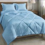 4piece Egyptian duvets (5by6 and 6by6) -2 pillowcases  - ⁠1 bedsheet  - ⁠1 duvet   Colors; Pink, White, Grey, Blue, Maroon, Green and Cream.