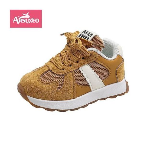 Arsuxeo Children Sneaker Casual Running Shoes Breathable Mesh Shoes For Kids Boys